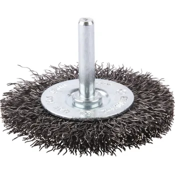 kartáč na vrtačku MAKITA Kotoučový kartáč z ocelového drátu,válcová stopka,63x6mm