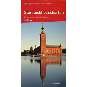 Storstockholmskartan /b Stockholm und Umgebung 1:25 000