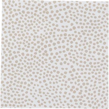 Papírový ubrousek Papírové ubrousky Dots beige 33x33 20ks, Klippan Švédsko