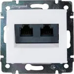 Legrand 774233 VALENA bílá zás. 2xrj45 ftp cat6