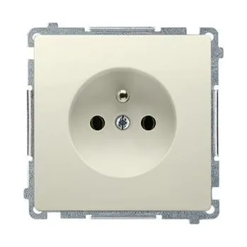 Elektrická zásuvka Simon BMGZ1.01/12 Zásuvka s uzemněním (přístroj) béžová 16A