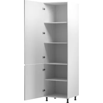 Kuchyňská skříňka Kuchyňská skříň ASPEN II D60R-P/L - bílá/šedá Otevírání vlevo