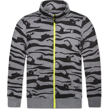 Chlapecká mikina Chlapecká mikina - Wolf M2367, šedý melír Barva: Šedá, Velikost: 104