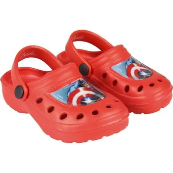 Dívčí sandály Dětské sandály AVENGERS červené, 2300004303 24/25