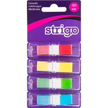 Blok Samolepící záložky Strigo 120 ks