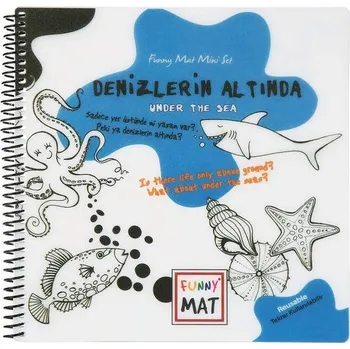 omalovánky Knížečka s předlohami FUNNY MAT - Vodní svět