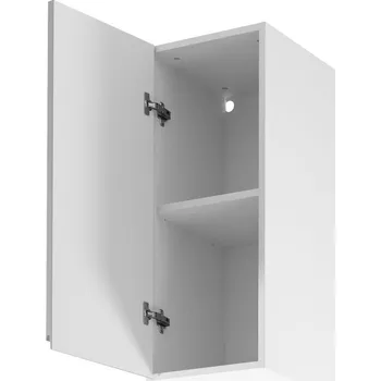 Kuchyňská skříňka Závěsná kuchyňská skříňka ASPEN II G30-P/L - bílá/šedá Otevírání vlevo