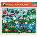 Mudpuppy Puzzle dřevěné - Život na zahradě - 100 dílků