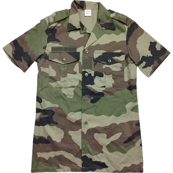 Pánská košile ARMÁDNÍ ORIGINÁL FRANCIE Košile bojová F2 krátký rukáv CCE Francie originál Velikost: 39/40