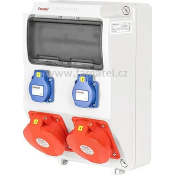 modulární přístroj a rozvaděč Famatel v420-6kA - ZSF20002000.0 /3958 Zás.skříň IP44 jištěná bez chrániče
