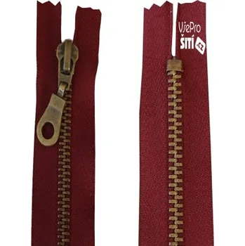 Zip zip st.mosaz VÍNOVÝ/179 No6 2179XX - Vínová, 12cm