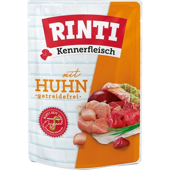 10ks-10x400g RINTI Kennerfleisch kapsičky kuřecí vlhké krmivo pro psy