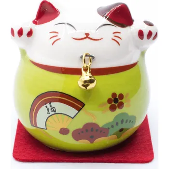 Milujeme Kameny Maneki neko - mávající kočička - Botan - feng shui 378869