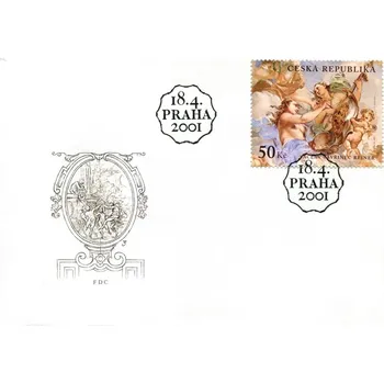 Poštovní známka Česká pošta (2001) FDC 289 - České barokní umění