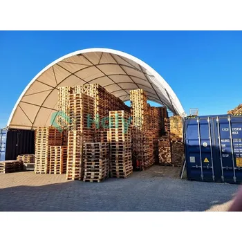 Zahradní stan Přístřešek na kontejnery 6x6m