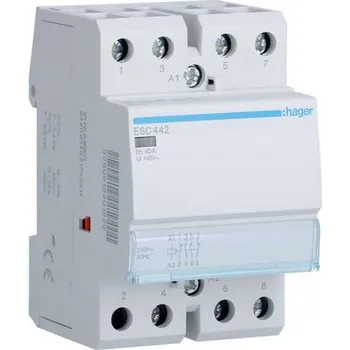 Stykač Hager ESC442 Stykač 40A, 2S+2R, 230V AC