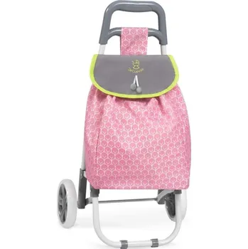 Cestovní taška Skládací cestovní taška na kolečkách DeCuevas - růžová 2021