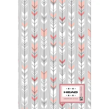 Sešit Poznámkový blok B5 HEAD Arrow, HD-374,160 listů, čtverečkovaný (5x5mm), 101019003