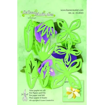 Výtvarná sada Vyřezávací a embosovací kovové šablony - Zvenek 8ks