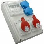 SEZ ROS-I 1602 Zásuvková kombinace 1x3243+1x1643+2x230V jištěná
