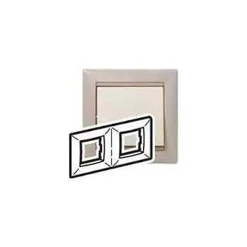 vypínač Legrand 770022 VALENA rámeček 2p hor. jíl