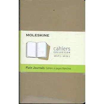 Sešit Sešity Moleskine Cahier, S, čisté, 3 ks - karton
