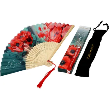 Šátek Carmani® Carmani - Vějíř L. Lozano, Lady's Floral Symphony - 20 cm