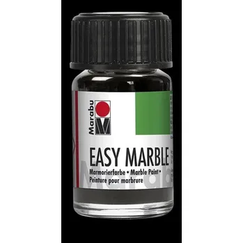 Marabu Mramorovací barva - Stříbrná 15 ml
