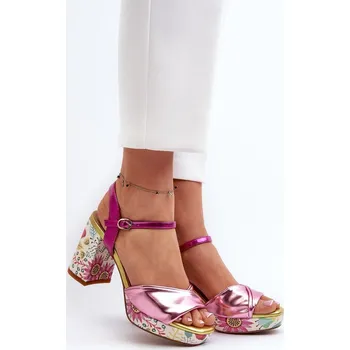 Dámské sandále Sandály na podpatku model 196971 Step in style 36