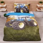 TP 3D povlečení 140x200+70x90 - Traktor modrý 200252990
