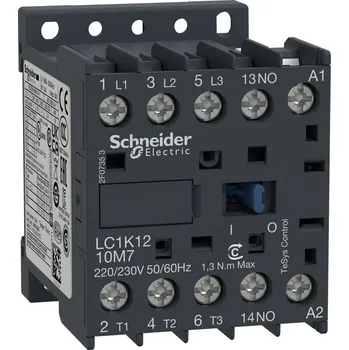 Stykač Schneider Electric LC1K1210FE7 Přípojnicový stykač - TeSys LC1-BM - 3 póly - AC-3 440V 1000 A - cívka 220V AC