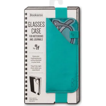 Peněženka Pouzdro na brýle s gumou na knihu - tyrkysový