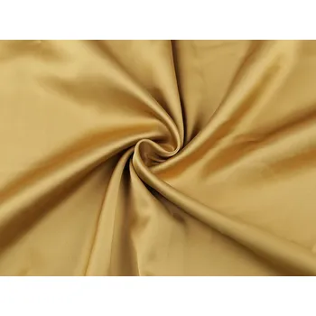 Satén splývavý Rose, barva 12 (30) (180 g/m²) zlatá