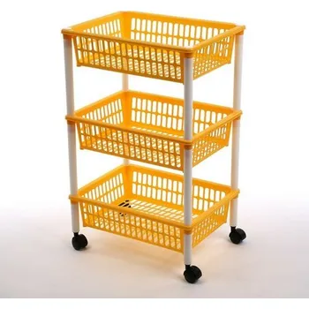 Servírovací stolek Tontarelli Pojízdný vozík MITO 3 oranžový 8071265302 8071265302