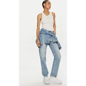 Calvin Klein Top Graphic K20K208065 Bílá Slim Fit M