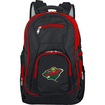 Sportovní batoh mojo licensing Batoh Minnesota Wild NHL Trim Color Laptop Backpack