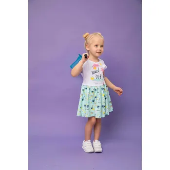 Dívčí šaty Dívčí šaty World Tour - mátová 116