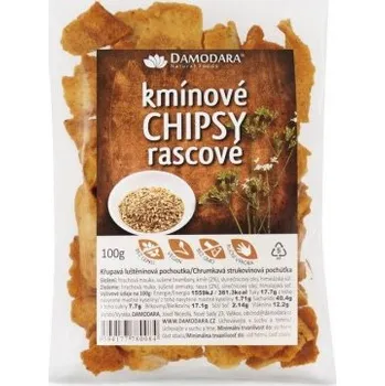 Mouka 1 Chipsy kmínové 100 g - Damodara