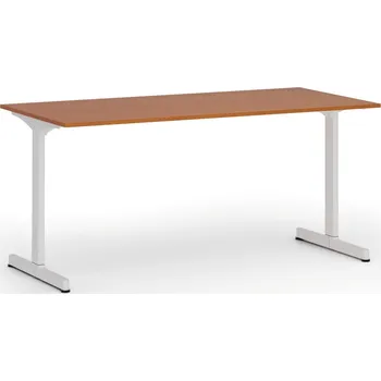 B2B Partner Kancelářský stůl PRIMO BETA, 160x80 cm, bílá podnož, třešeň