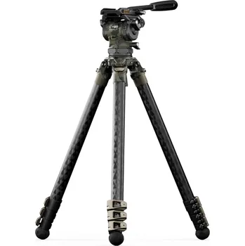 Stativ Tilta 75mm Cine Fluid Head with 3-Stage Carbon Fiber Tripod Legs (8KG) - Forest Camo