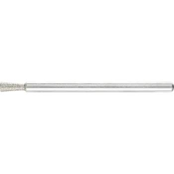 Brusný kotouč Pferd 36453010 | Diamantové hrcové brusné tělísko s galvanickým pojivem KT DKT 3,0-8°/3, D 126
