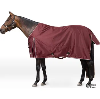Deka pro koně Deka výběhová Horze -GLASGOW 100G- - Vínová - 135cm