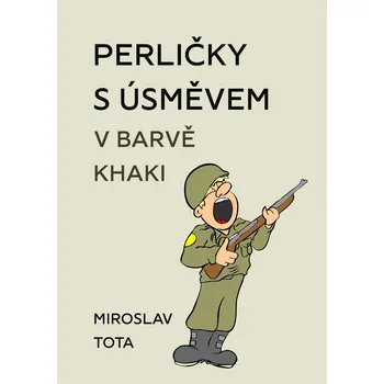 Kniha Perličky s úsměvem v barvě khaki