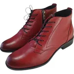 S 729 - 209/Z dámské kotníčkové zimní boty s podporou příčné klenby nožní; barva červená 36