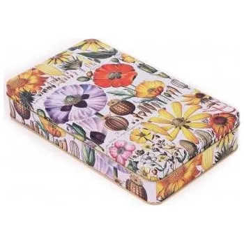 Dóza na potraviny Plechová dóza Luční květiny - Kateřina Winterová collection