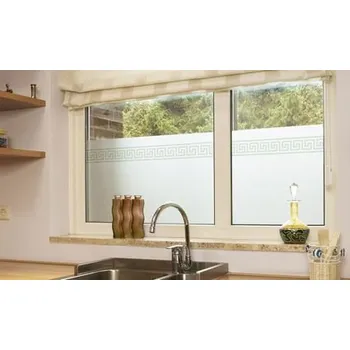 Tapeta Transparentní samolepící fólie ORNAMENT 2 (11-2505) - šíře 45 cm (Fólie na sklo ORNAMENT 2 - šíře 45 cm)