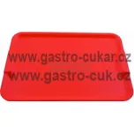 Podnos jídelní Euronorm 530x370mm, barva červená