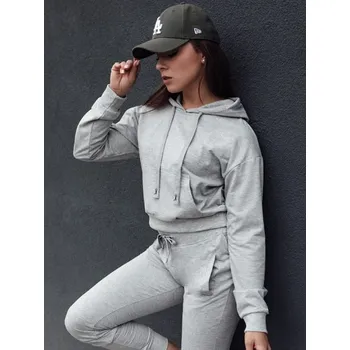 Dámská mikina Dámská mikina TRENDHOOD světle šedá