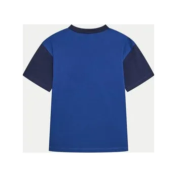 Pánské oblečení Calvin Klein Jeans T-Shirt IB0IB02330 Modrá Regular Fit 12Y