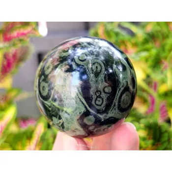 Přírodní kámen Jaspis kambaba koule Ø54mm (223g)